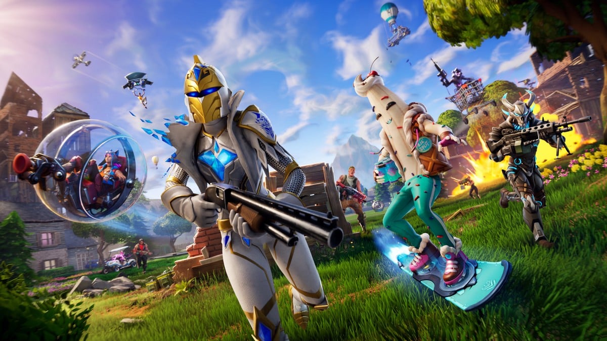 Illustration of the Fortnite game 