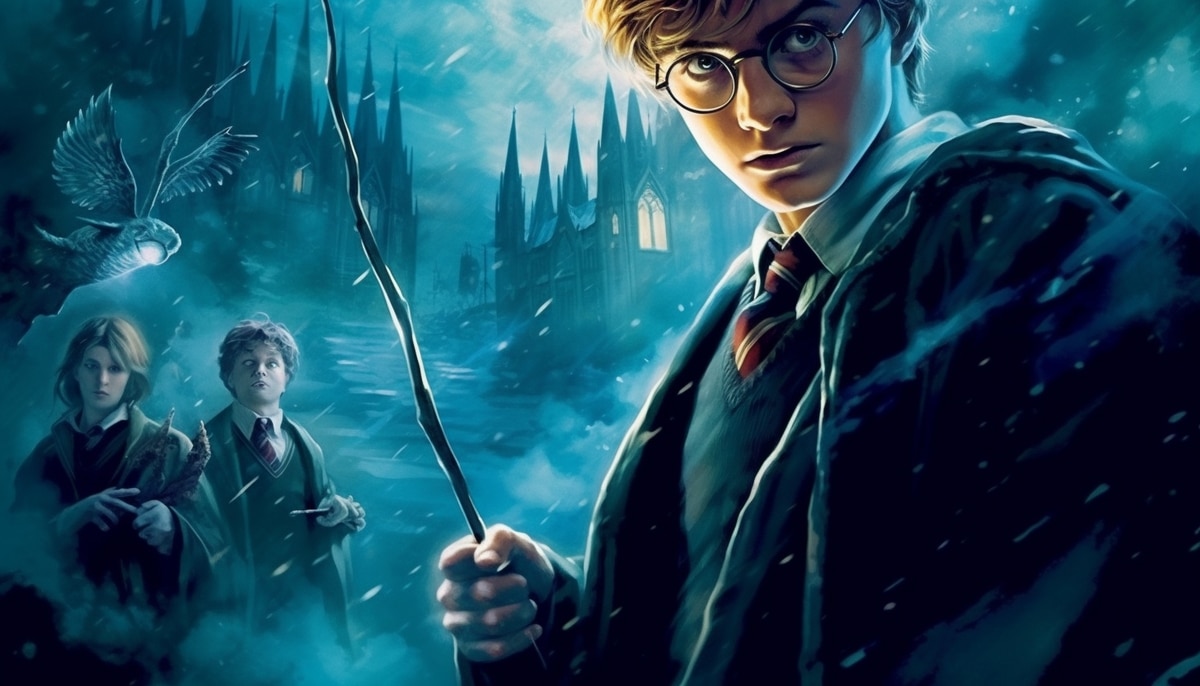 Illustration in Bildern von Harry Potter