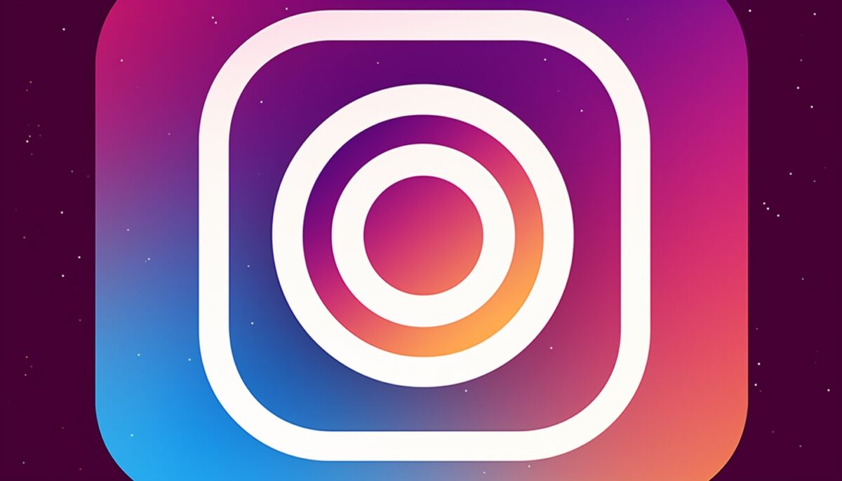 Ilustração do logótipo do Instagram