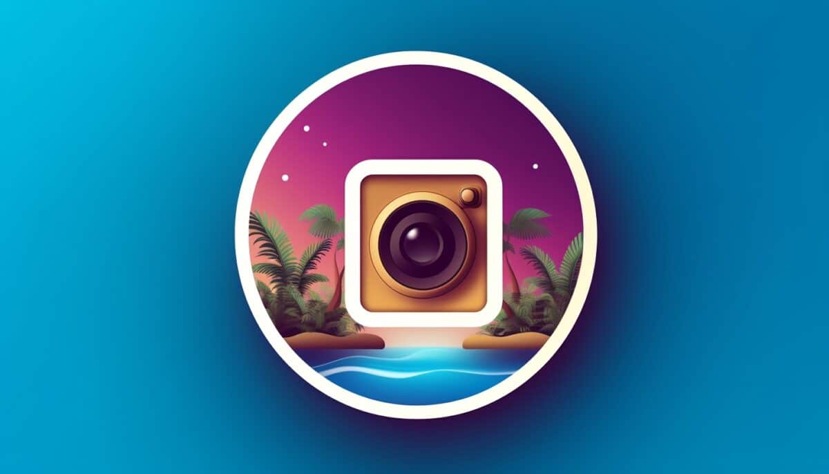 Ilustração do logótipo do Instagram