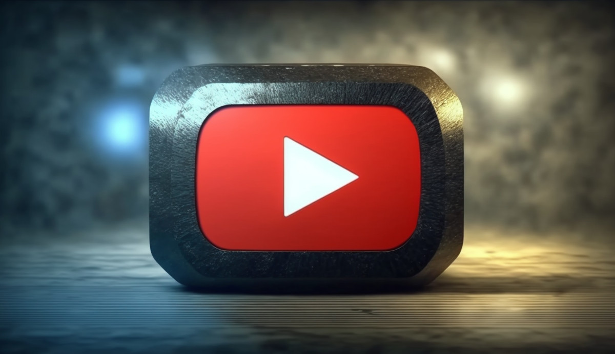 Ilustrasi logo YouTube