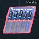 Set of files Master (Jeu de limes Master)