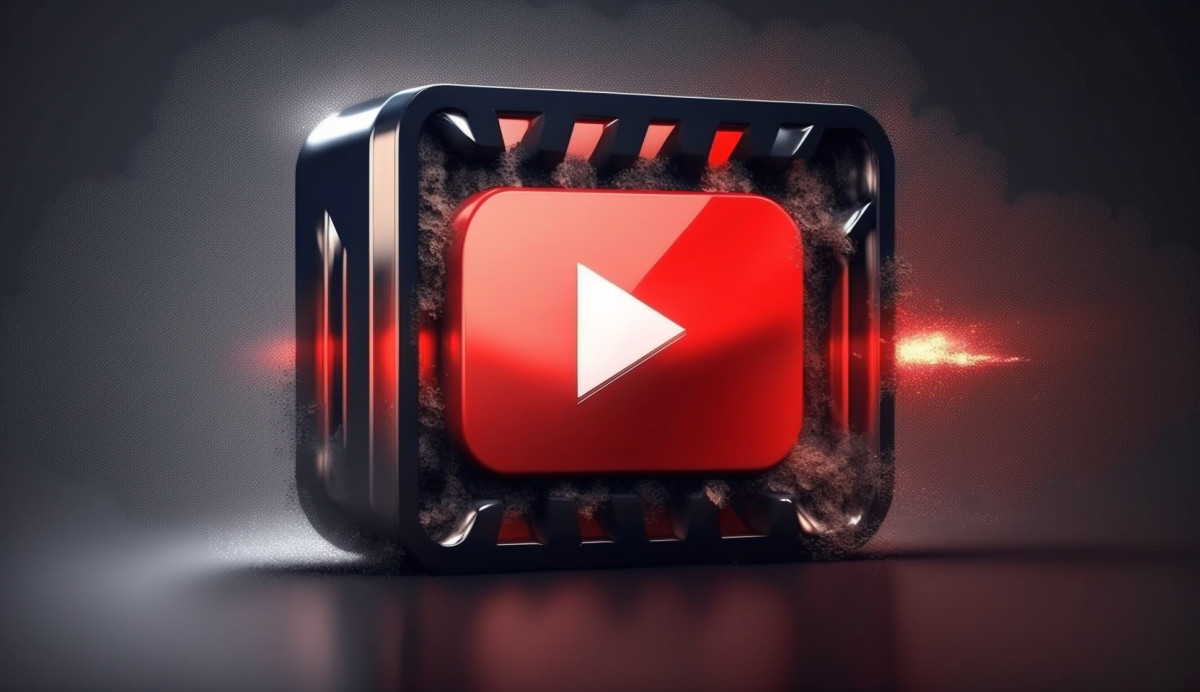 Illustrazione del logo di YouTube