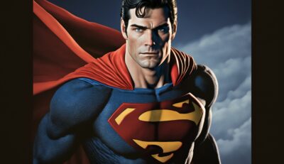 Illustration en image de Superman