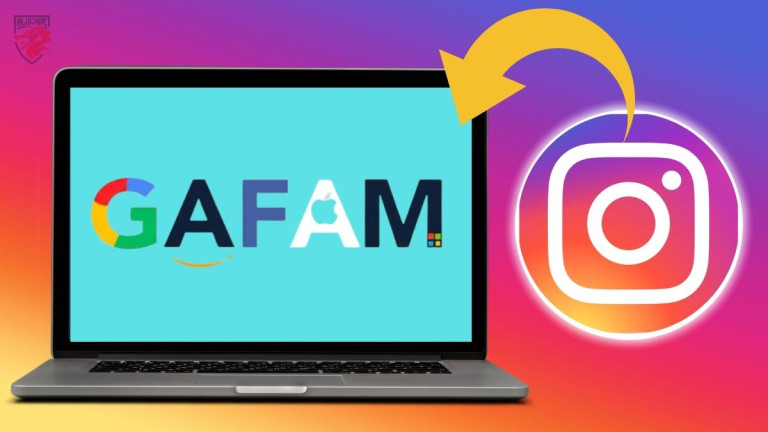 Image illustration for our article "Which GAFAM owns Instagram?"