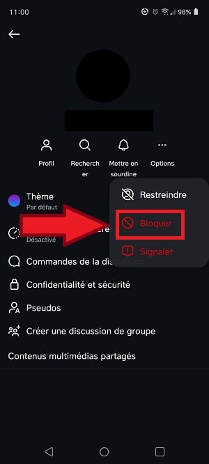 Bloccare qualcuno dai messaggi diretti su Instagram