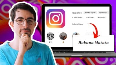 Instagram 上字体变化的插图
