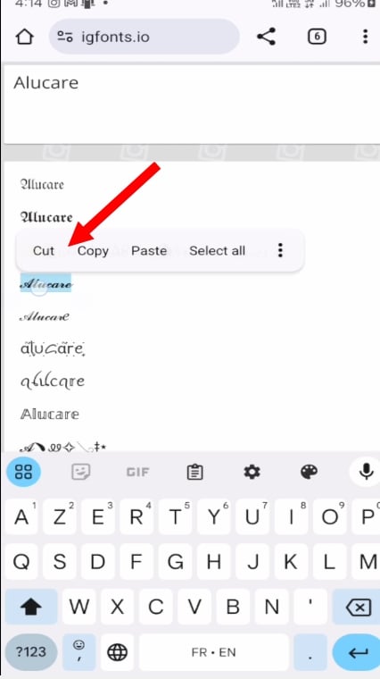 Ubah font Anda di Instagram. Pilih gaya yang sesuai dengan kebutuhan Anda. 