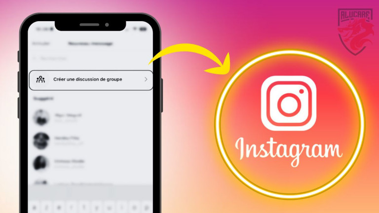 Image illustration for our article "How to make a group on Instagram".