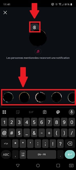 Identificare qualcuno in una nota Insta
