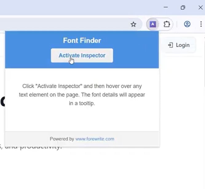 Включить FontFinder для определения шрифта. 