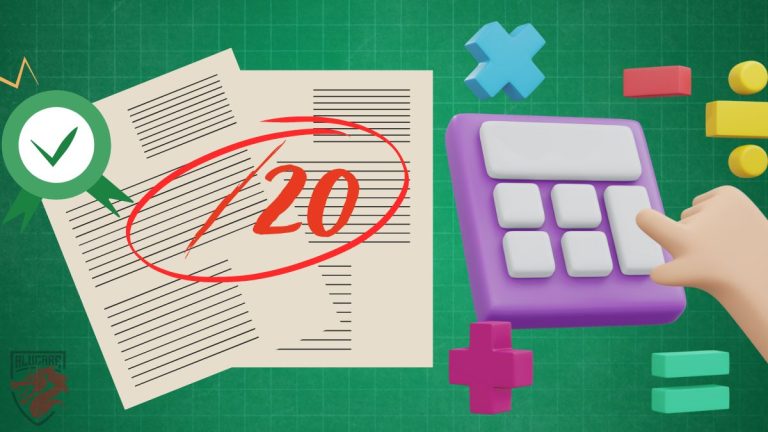 Illustration for our article "How to bring back a score out of 20".