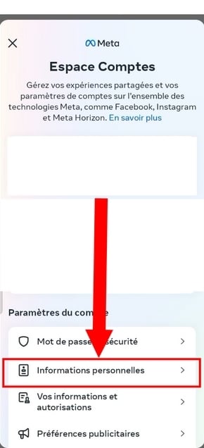  Información personal de Android. 