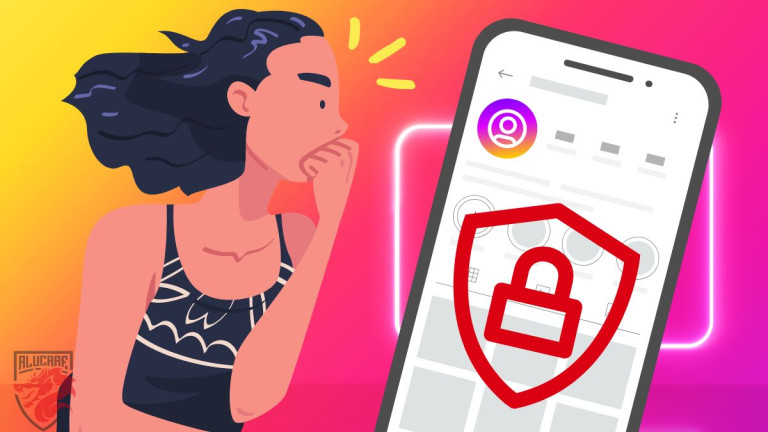 Image illustration for our article "How to view a private account on Instagram"