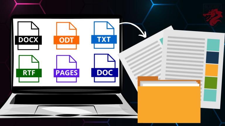 Image illustration for our article "Extending a file that opens with a word processor".