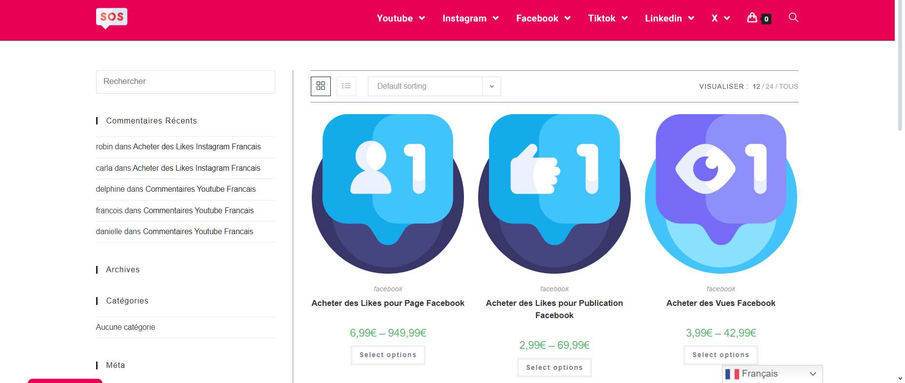 Améliorez votre réputation avec les services pour Facebook proposés par Sosvues !