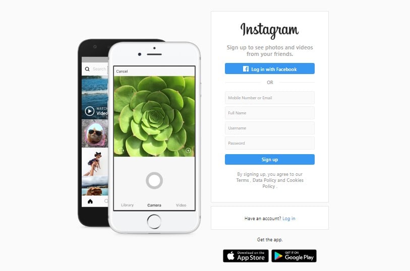 Instagram zwischen 2019 und 2021