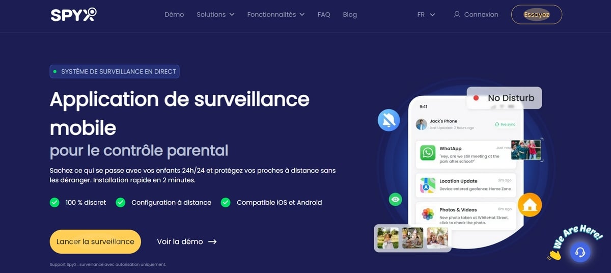 Официальный сайт SpyX