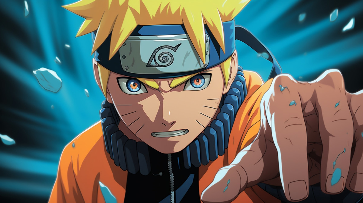 Illustration in Bildern aus dem Manga Naruto