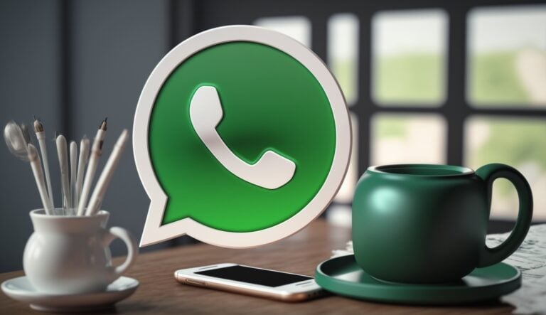 Ilustrasi aplikasi WhatsApp