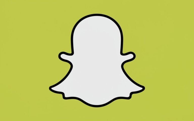 Illustration en image du logo de Snapchat
