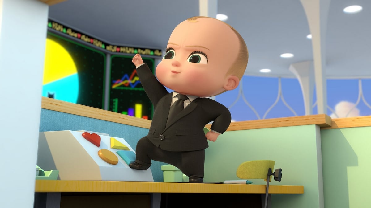 Illustration en image du film the baby boss