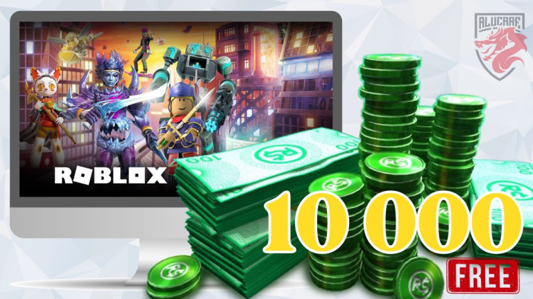 Ilustración de imagen para nuestro artículo "10000 Robux gratis, cómo conseguir 10000 Robux gratis en el juego Roblox".