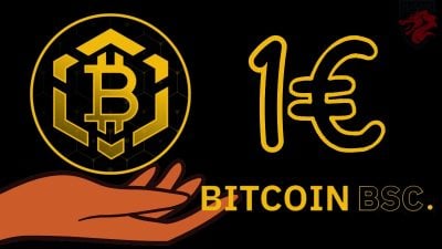 我们的文章 "1 欧元的比特币 BSC 比特币的所有信息 "的图片说明。