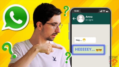 Comment écrire en bleu sur WhatsApp