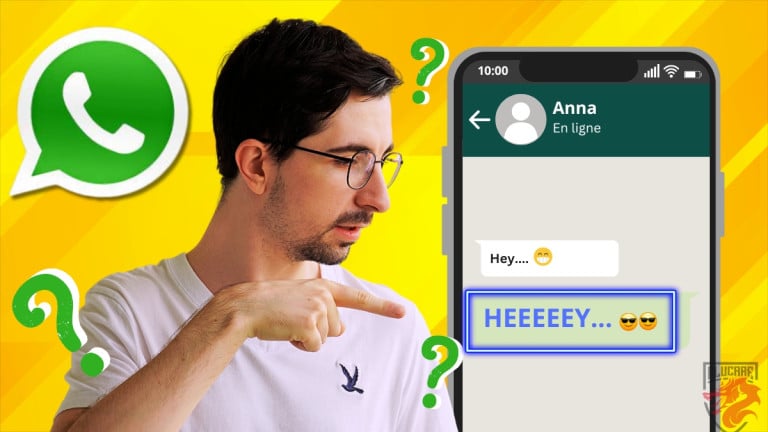 Как писать синим цветом в WhatsApp