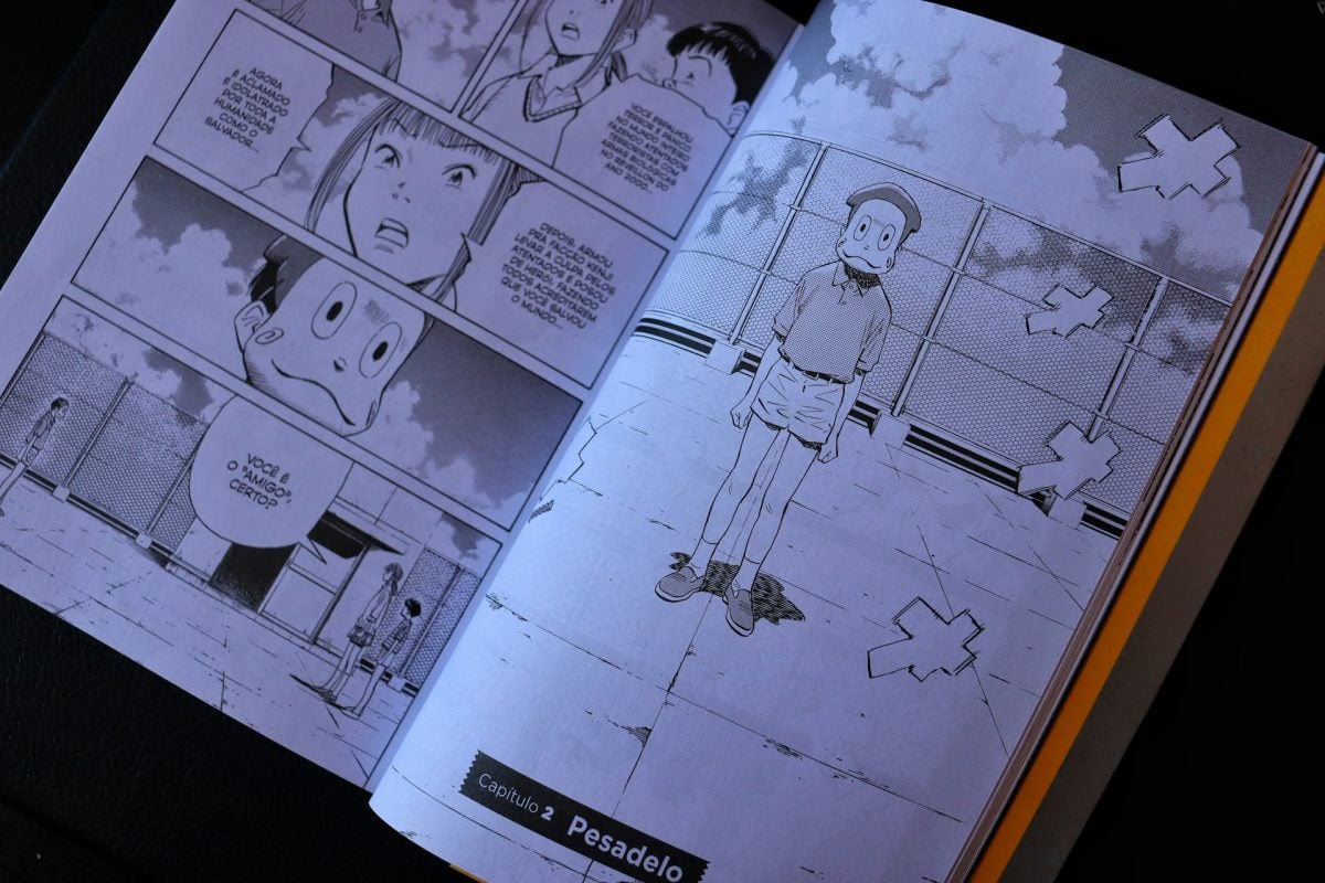 Ein Manga oder japanischer Comic in Bildern