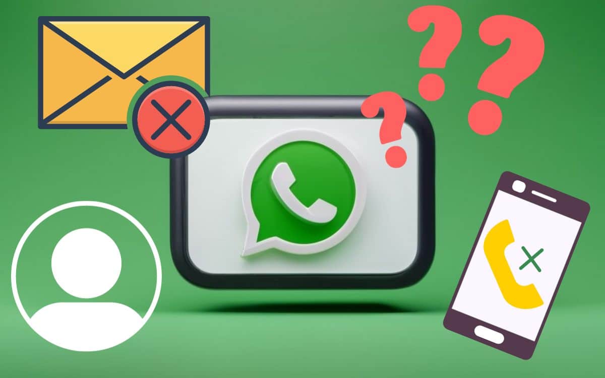 Illustration af WhatsApp-blokering - tegn at holde øje med