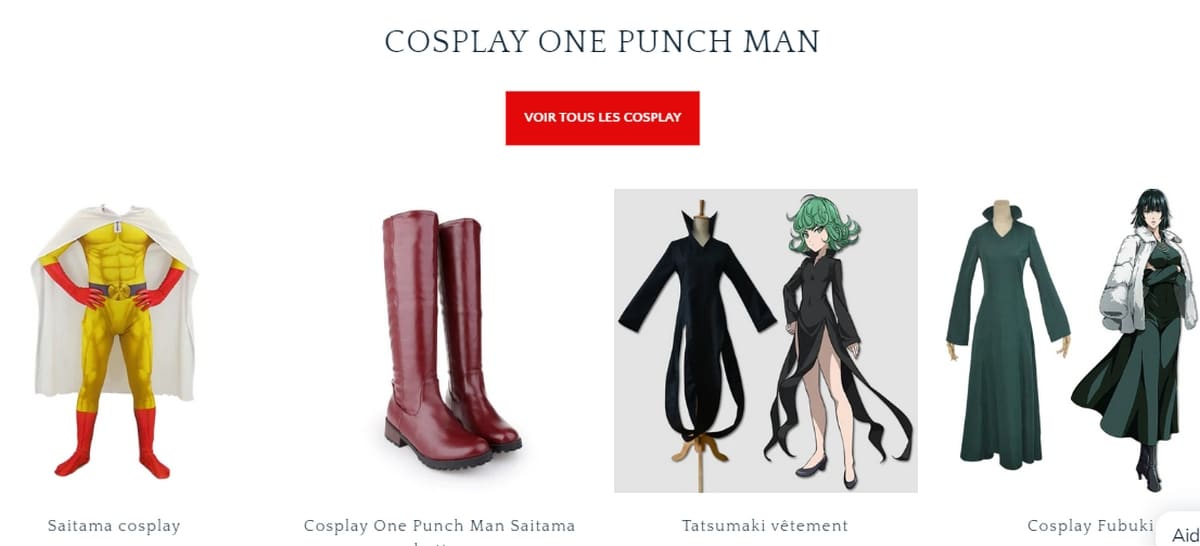Imagens de cosplay de One Punch Man