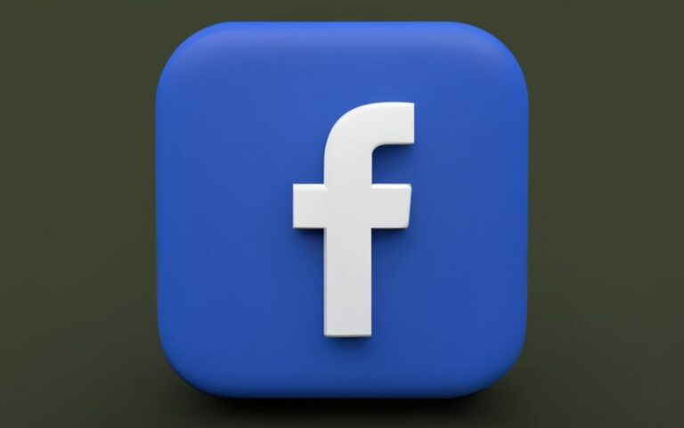 Illustrazione del logo di Facebook