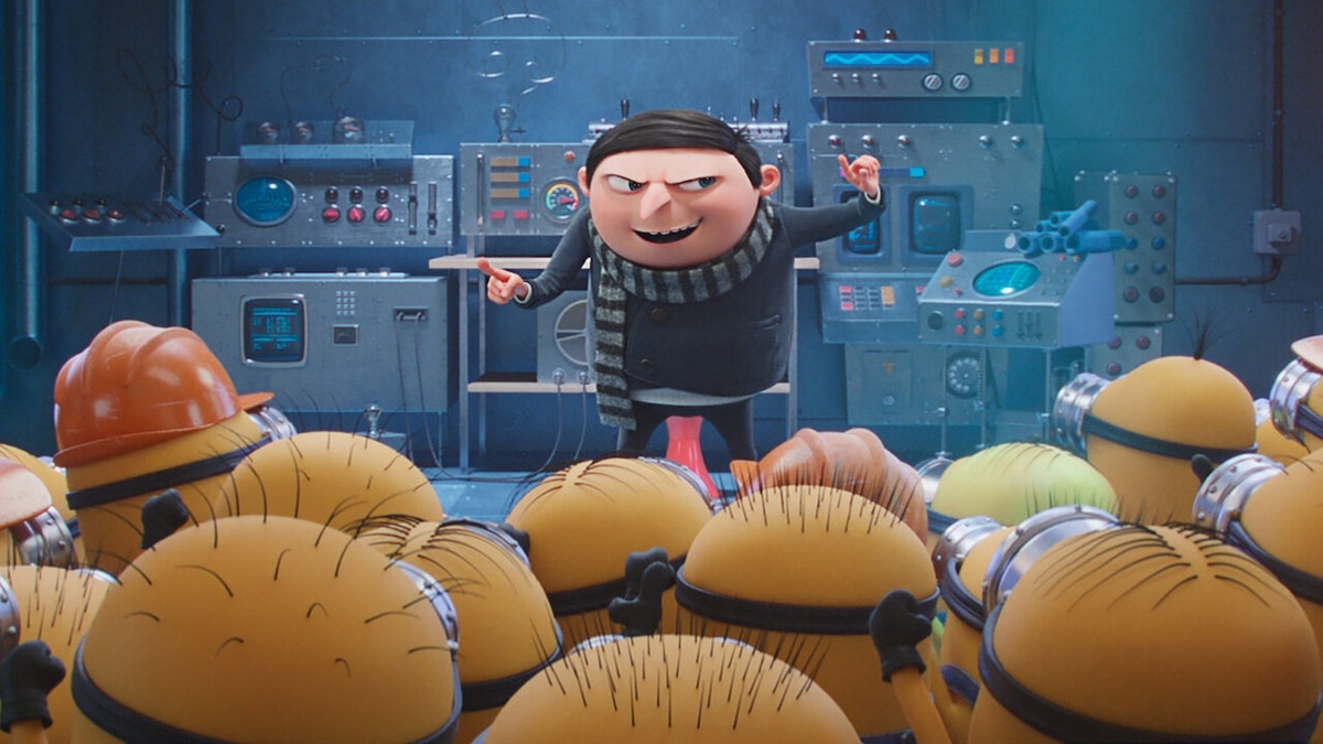 Illustration from the movie The Minions - Once upon a time Gru