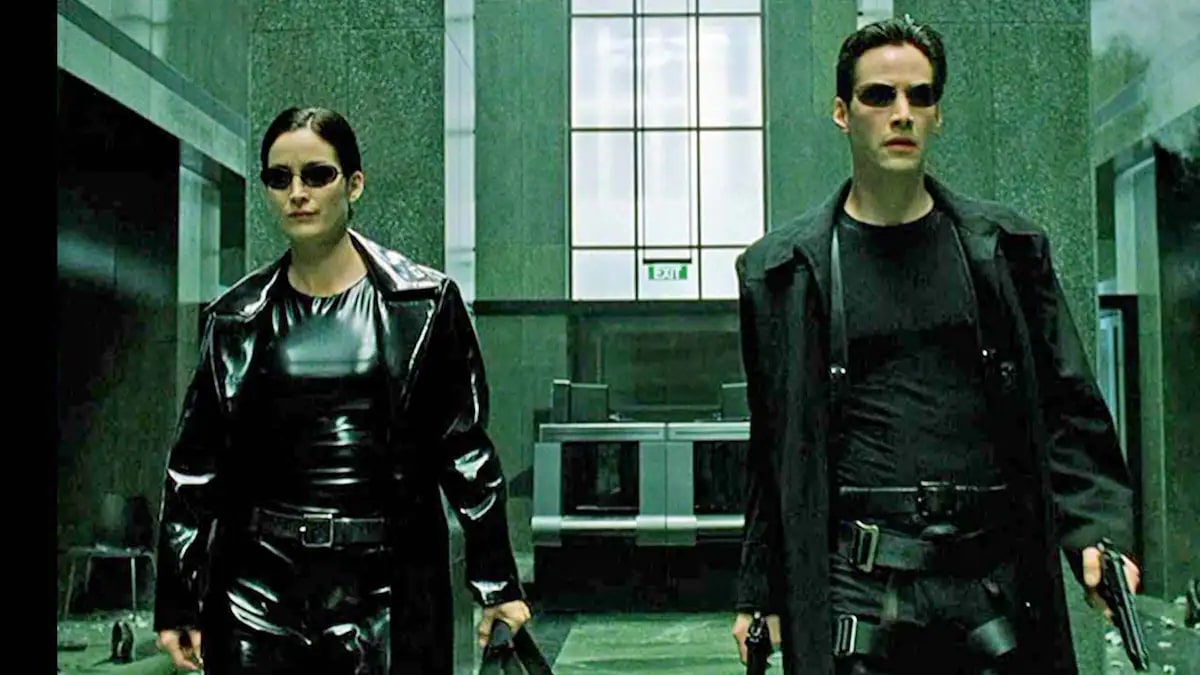 Illustration from the Matrix movie