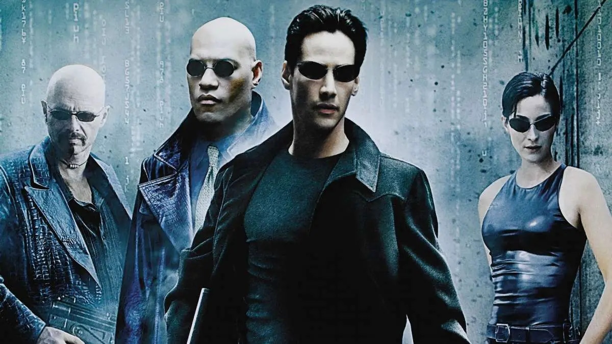 Illustration fra filmen Matrix