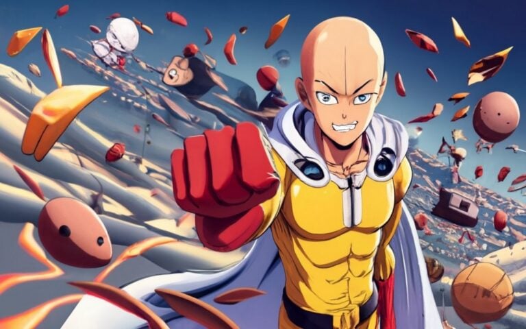 Иллюстрация к книге One Punch Man