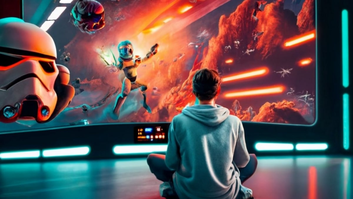 Illustration en image d'un joueur de Star Wars Galaxy of Heroes 