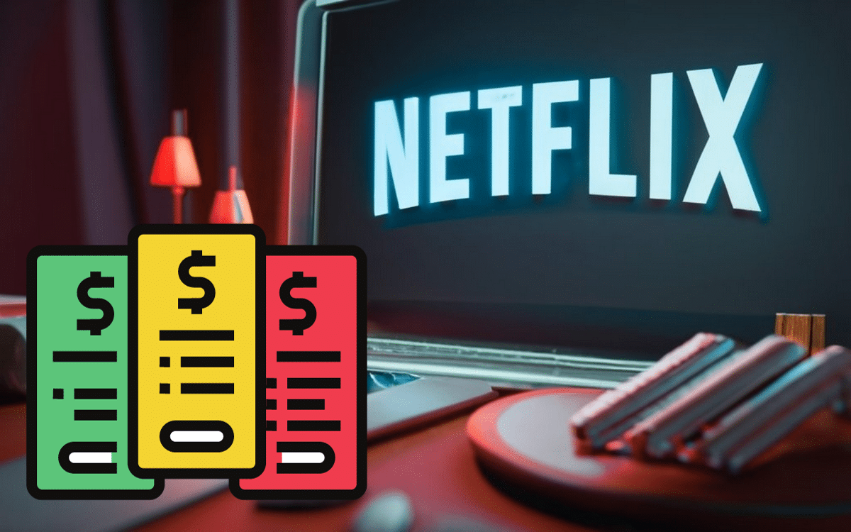 Ilustração da tarifa Netflix