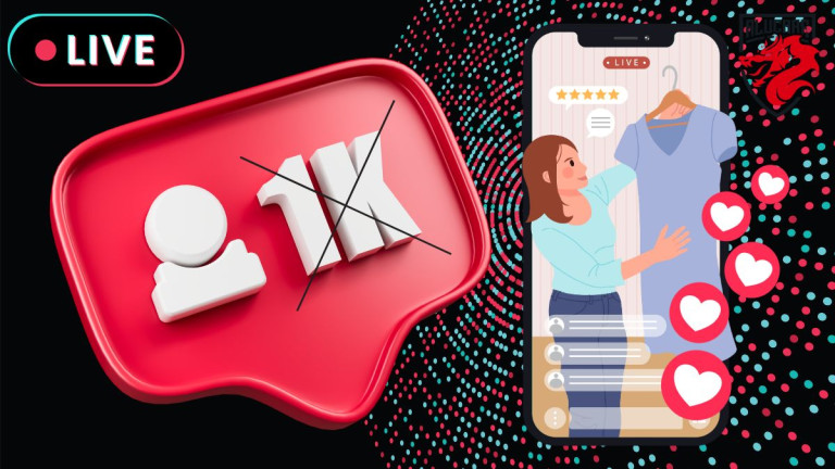 Illustration for our article "How to make a live Tik Tok even without 1000 subscriptions".