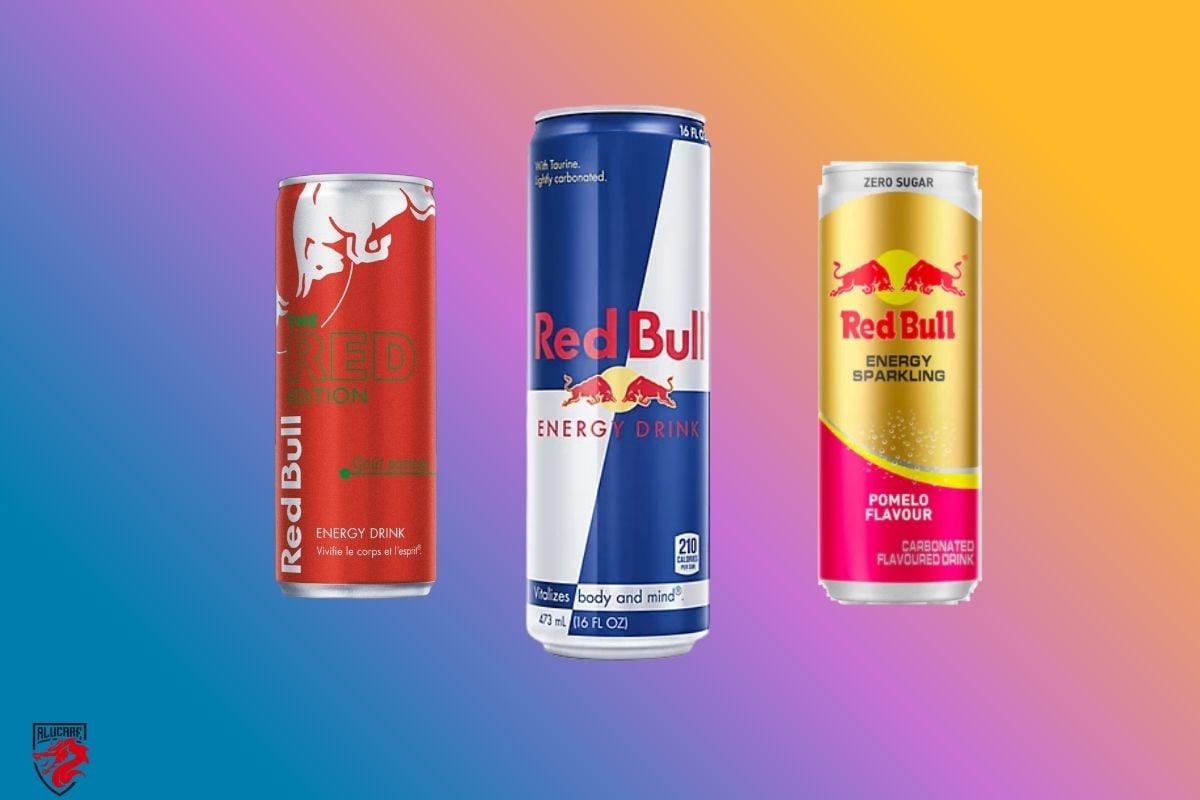 Some Red Bull flavors available. Alucare