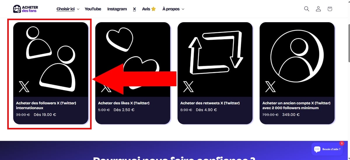 ファンを購入する上でXフォロワーを購入する