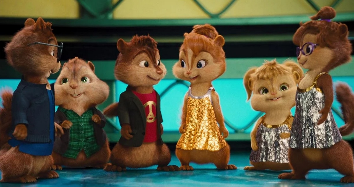 Ilustrasi dari film Alvin and the Chipmunks 2