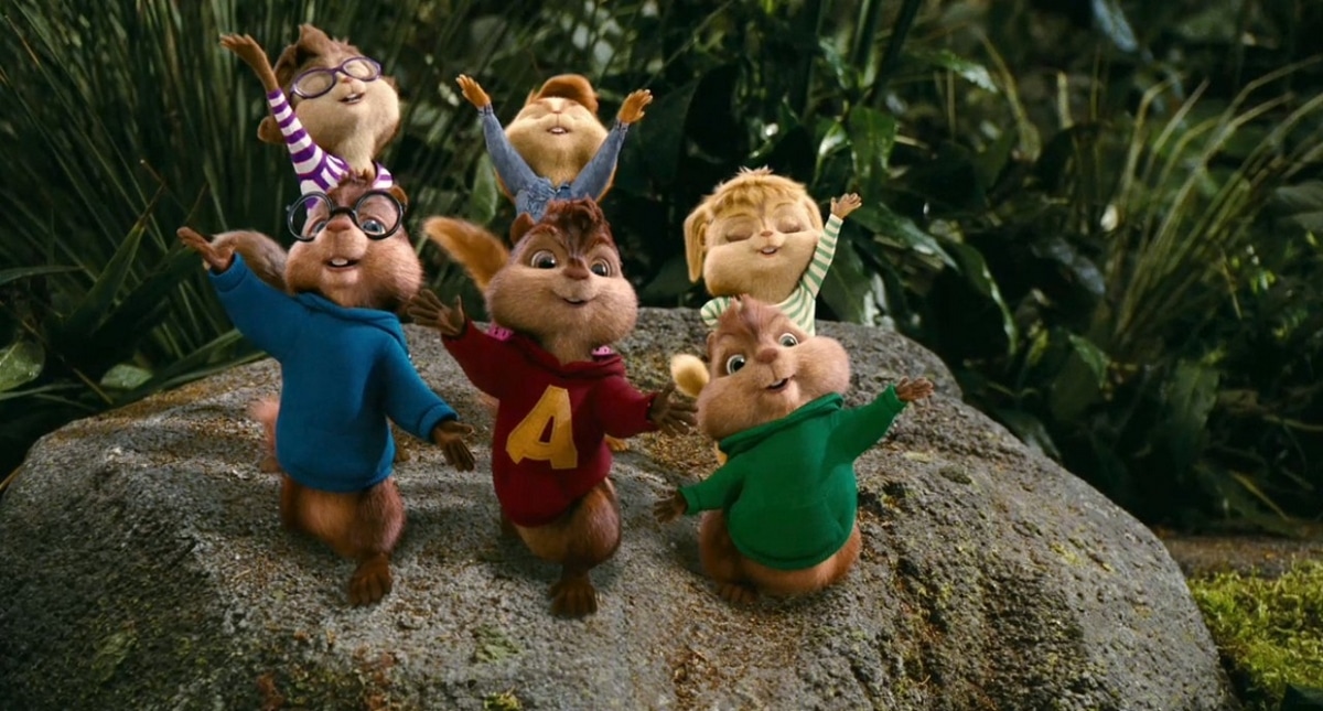 Ilustrasi dari film Alvin and the Chipmunks 3