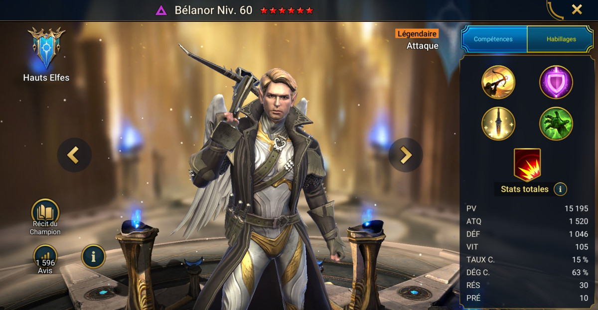 Guide masteries, grace and artifact on Bélanor on RSL 