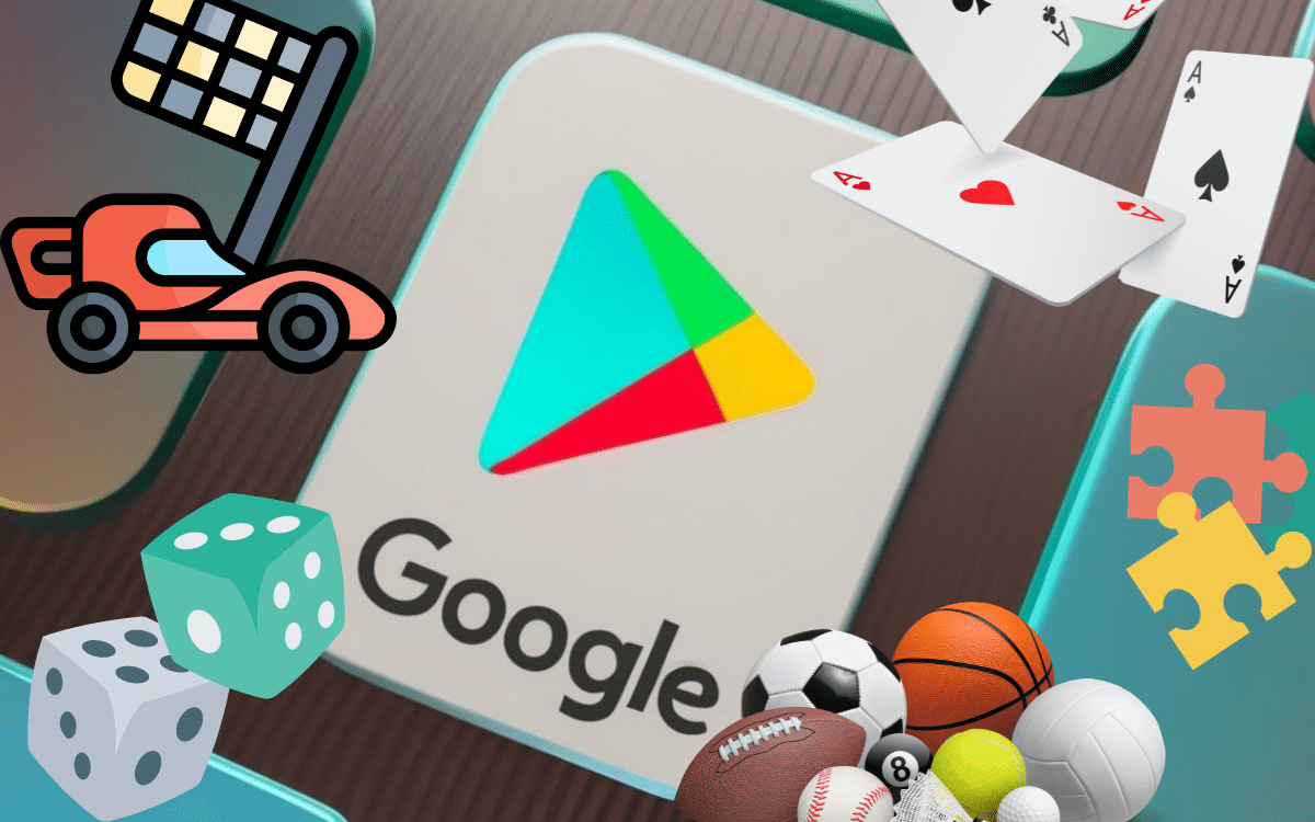 Bildliche Veranschaulichung der Google Play Pass-Spiele