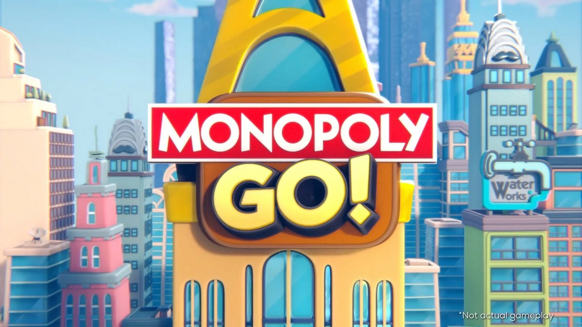 Illustration in Bildern von Monopoly Go