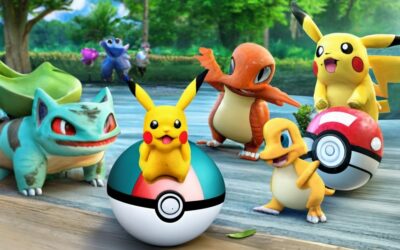Bildliche Illustration des Spiels Pokémon Go