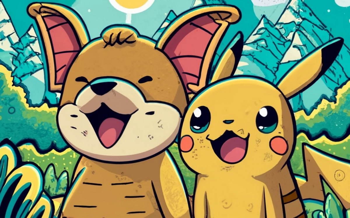 Illustration en image de Pokémon ours